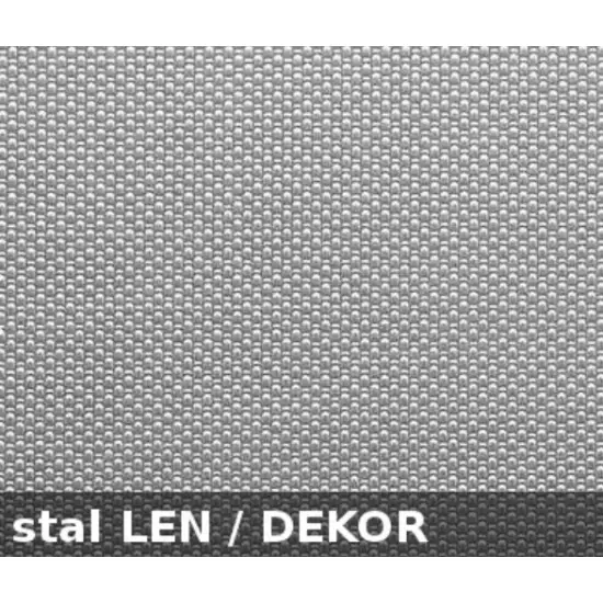 More 10 zlewozmywak 56x50 1k stalowy len wpuszczany z syfonem
